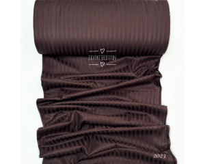 Страйп-сатин 2023 (темный кофе)