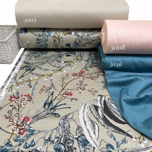 Сатин цветы 23