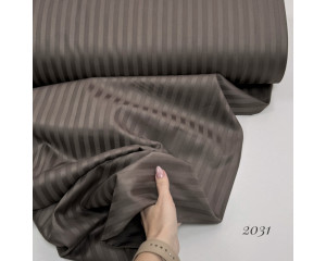 Страйп-сатин 2031 (тёмный тауп)