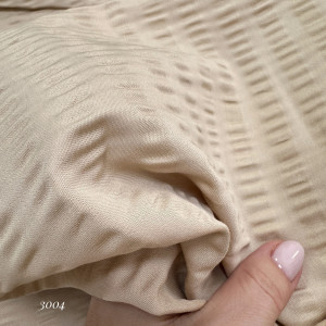 Сатин жатый 3004 светло-бежевый