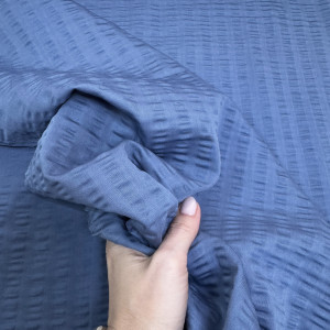 Сатин жатый 3035 лазурный