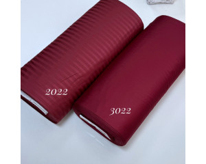 Страйп-сатин 2022 (бордовый)