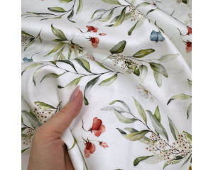 Сатин цветы 96