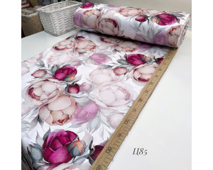 Сатин цветы 85