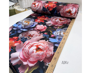 Сатин цветы 82