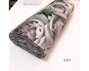 Сатин цветы 120